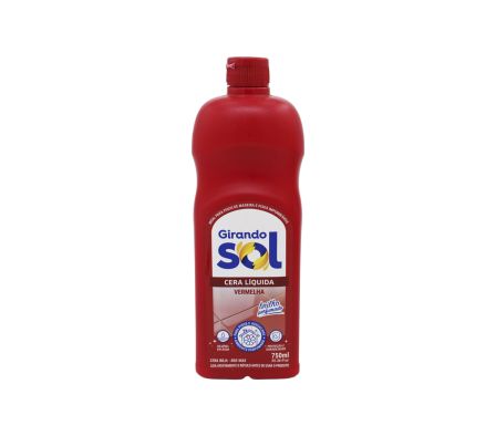 CERA LIQ. GIRANDO SOL ROJA 750ML (12)