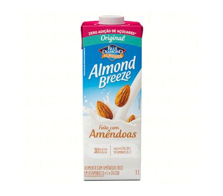 LECHE DE ALMENDRA BLUE DIAMOND ORIGINAL S/A X 1LT (12)