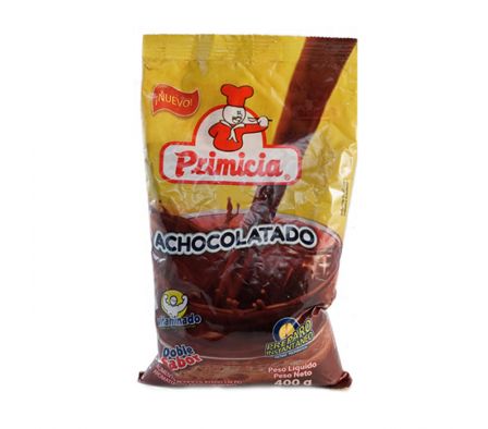CHOCOLATE EN POLVO PRIMICIA SACHET 400 GR. (25)
