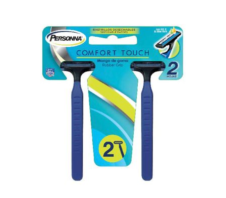 MAQUINA P/AFEITAR PERSONNA COMFORT TOUCH X 2UND (24)
