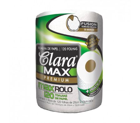 PAPEL TOALLA CLARA 24X1X120 MAZ PREM.