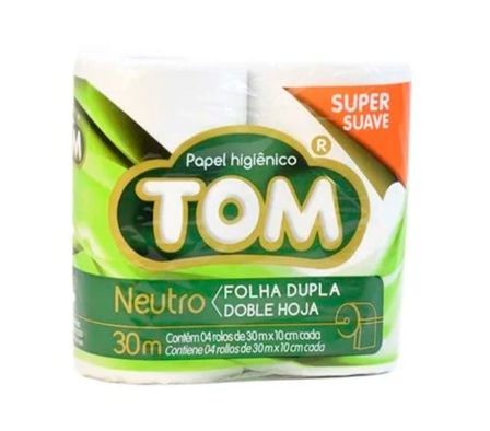 PAPEL HIGIENICO TOM D/H 4 X 30M (16)