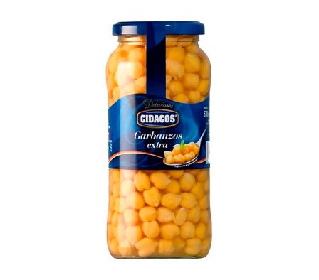 GARBANZO EXTRA CIDACOS 570 GRS.