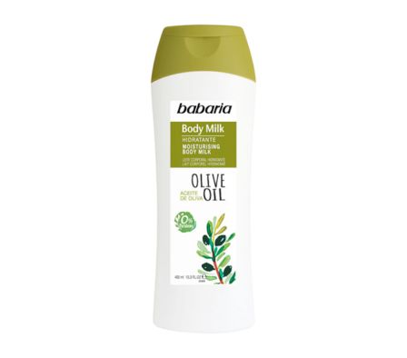 BODY MILK BABARIA CREMA HIDR/OLIVA 400ML (12)