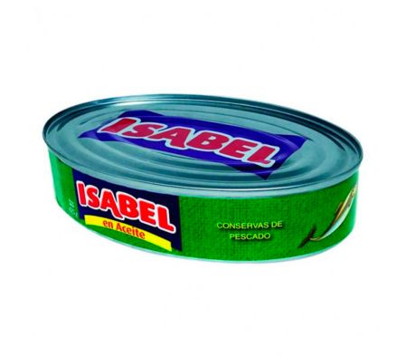 SARDINA ISABEL EN ACEITE VEGETAL 425GR