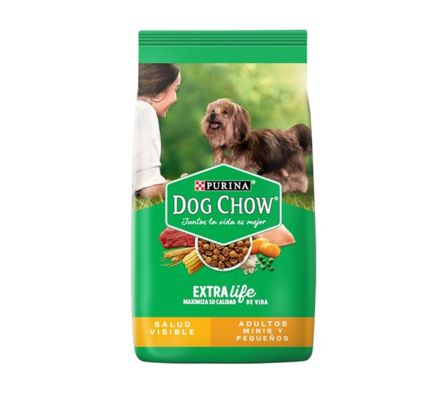 ALIM. P/PERRO DOG CHOW ADULTOS RAZA PQ/M X 3KG (6)