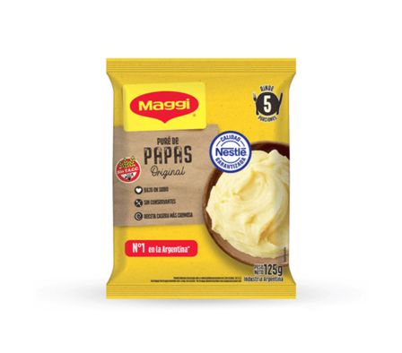 PURE DE PAPAS MAGGI X 125 GRS (12)