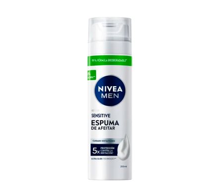 ESPUMA DE AF. NIVEA PIEL SENSIBLE X 200ML