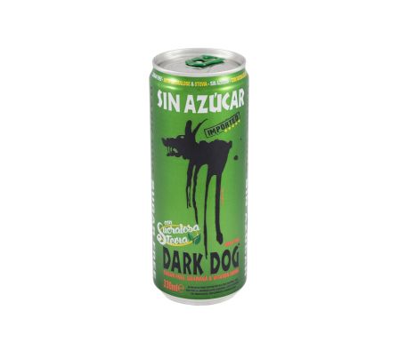 ENERGIZANTE DARK DOG SUGAR FREE 330 CC(24)