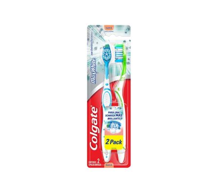 CEPILLO DEN. COLGATE MAX WHITE TWINPACK NH (12)